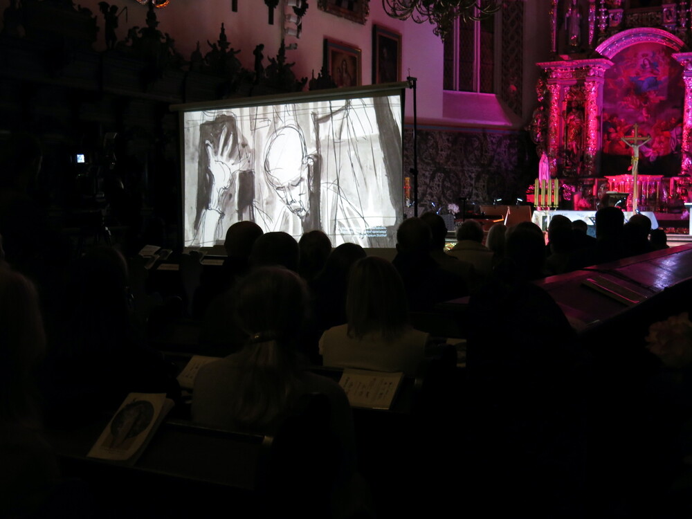 Prapremiera „Requiem Kaszubskiego” Adama Diesnera w Kolegiacie Kartuskiej – 29 października 2022. Fot. Biuro Wydarzeń Kulturalnych IPN