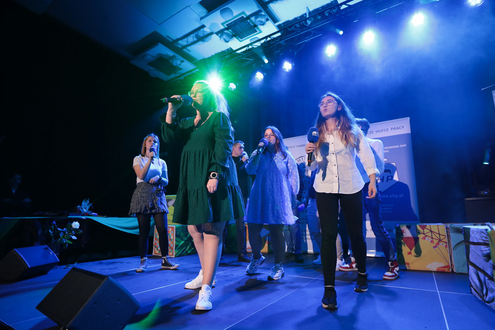 Finał projektu edukacyjnego Instytutu Pamięci Narodowej „Rytmy Pamięci” – Białystok, 3 listopada 2022. Fot. Mikołaj Bujak (IPN)