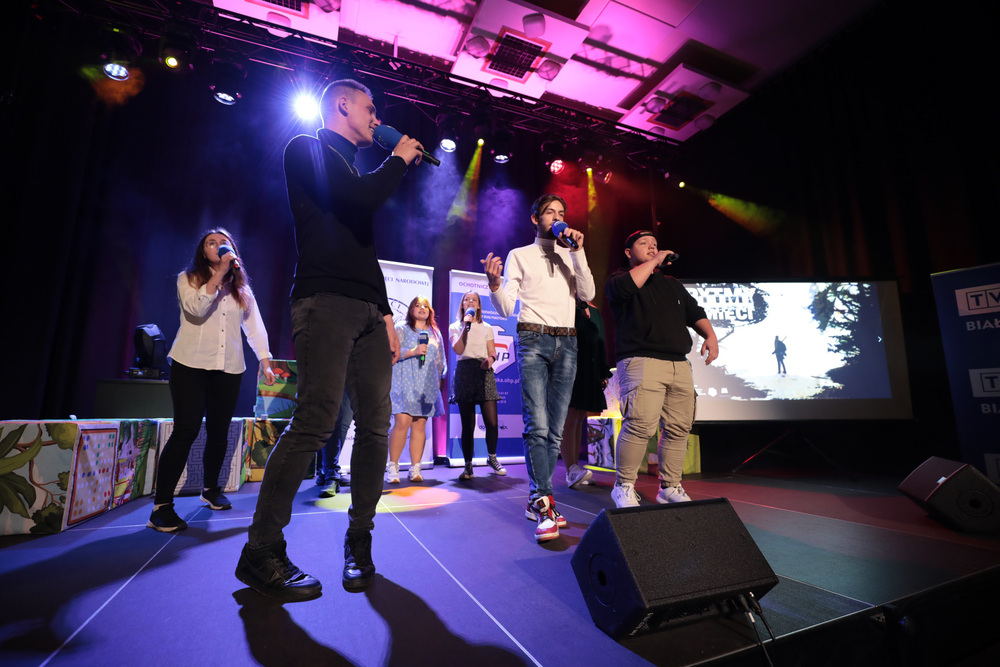 Finał projektu edukacyjnego Instytutu Pamięci Narodowej „Rytmy Pamięci” – Białystok, 3 listopada 2022. Fot. Mikołaj Bujak (IPN)