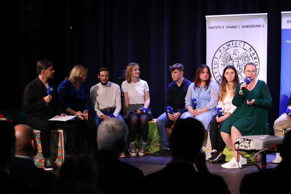 Finał projektu edukacyjnego Instytutu Pamięci Narodowej „Rytmy Pamięci” – Białystok, 3 listopada 2022. Fot. Mikołaj Bujak (IPN)