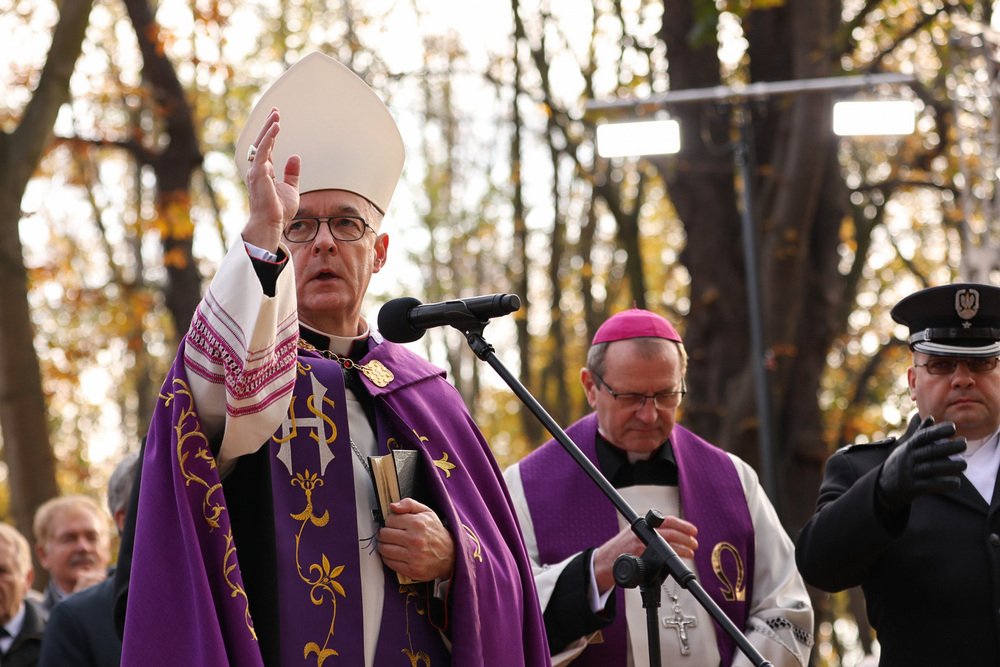 Uroczystości pogrzebowe obrońców Westerplatte – 4 listopada 2022. Fot. Mikołaj Bujak (IPN)