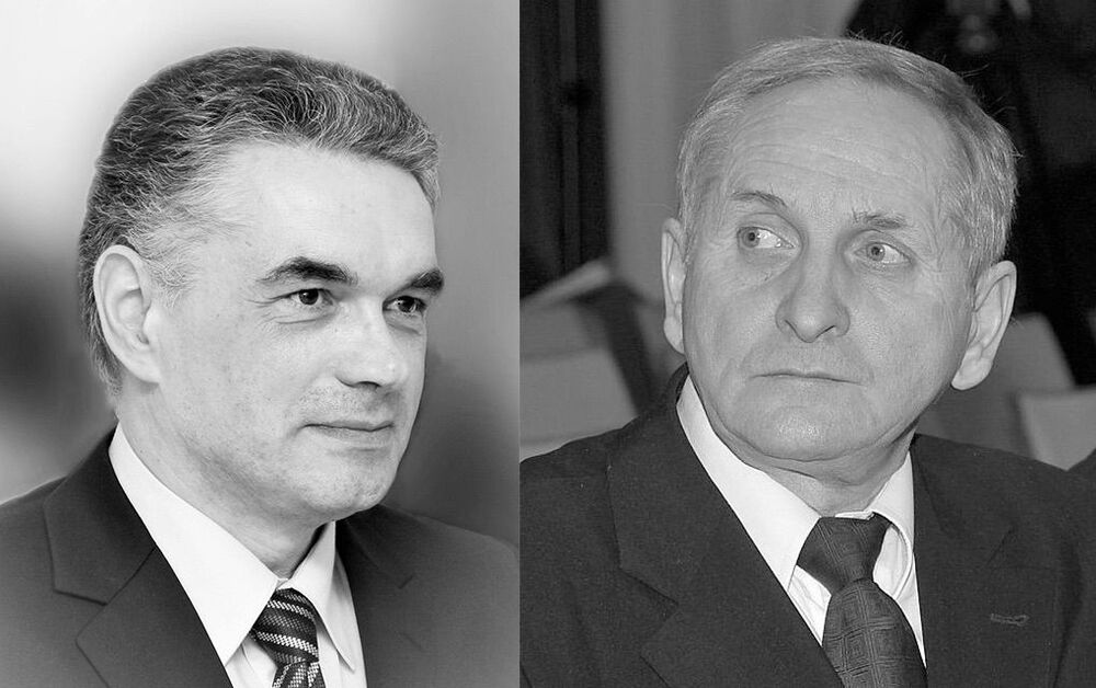 Janusz Kurtyka i Janusz Krupski