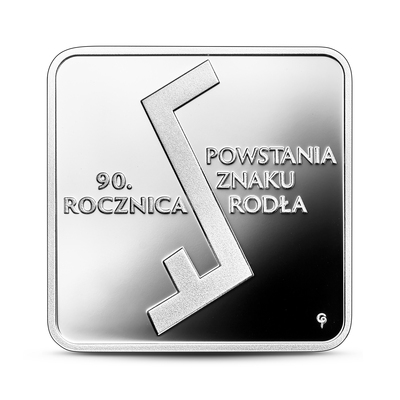 Okolicznościowa moneta „90. rocznica powstania Znaku Rodła”