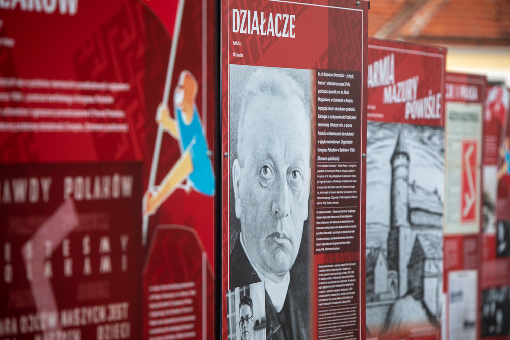 Wernisaż wystawy „»Jesteśmy Polakami«. Związek Polaków w Niemczech” – Kwidzyn, 10 listopada 2022 . Fot. Sławek Kasper IPN)