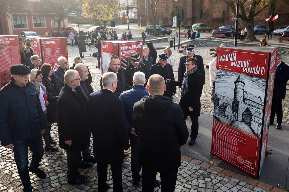 Wernisaż wystawy „»Jesteśmy Polakami«. Związek Polaków w Niemczech” – Kwidzyn, 10 listopada 2022 . Fot. Sławek Kasper IPN)