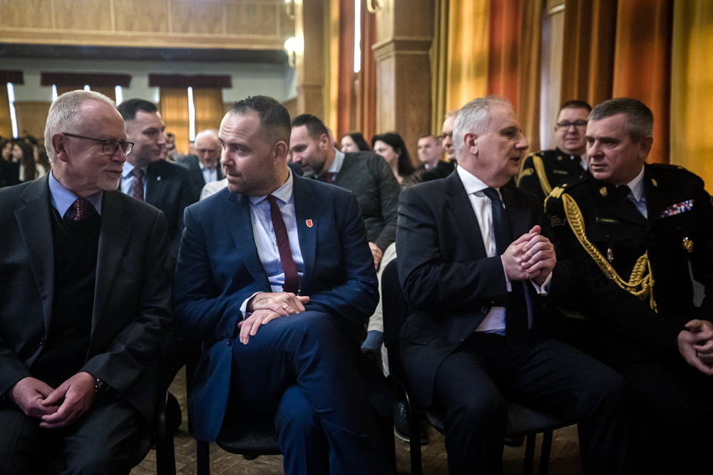 Sesja popularnonaukowa w Liceum Ogólnokształcącym im. dr Władysława Gębika w Kwidzynie – 10 listopada 2022. Fot. Sławek Kasper (IPN)