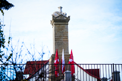 Pomnik upamiętniający gen. Jana Henryka Dąbrowskiego – po remoncie