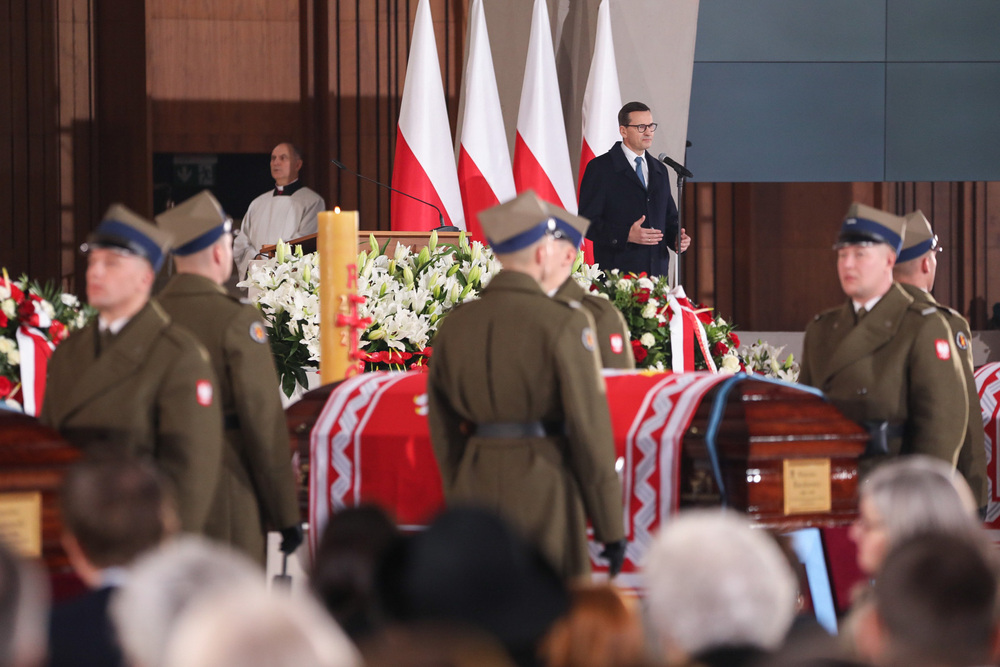 Uroczystości pogrzebowe prezydentów RP na Uchodźstwie – Warszawa, 12 listopada 2022. Fot. Mikołaj Bujak (IPN)