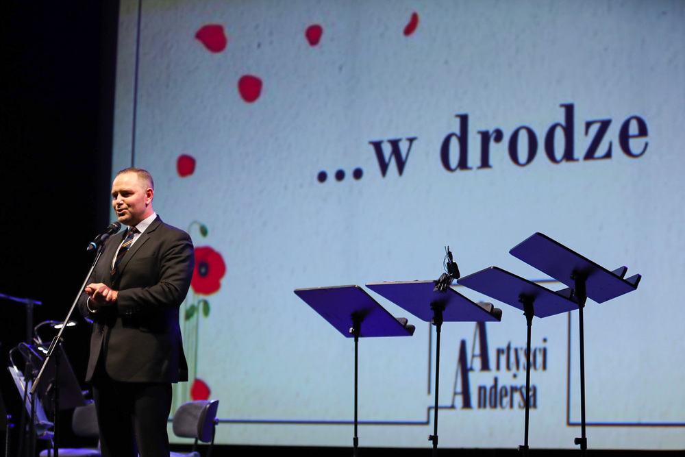 Koncert „… w drodze”. Dr Karol Nawrocki, prezes Instytutu Pamięci Narodowej – Wrocław, 14 listopada 2022. Fot. Mikołaj Bujak (IPN)