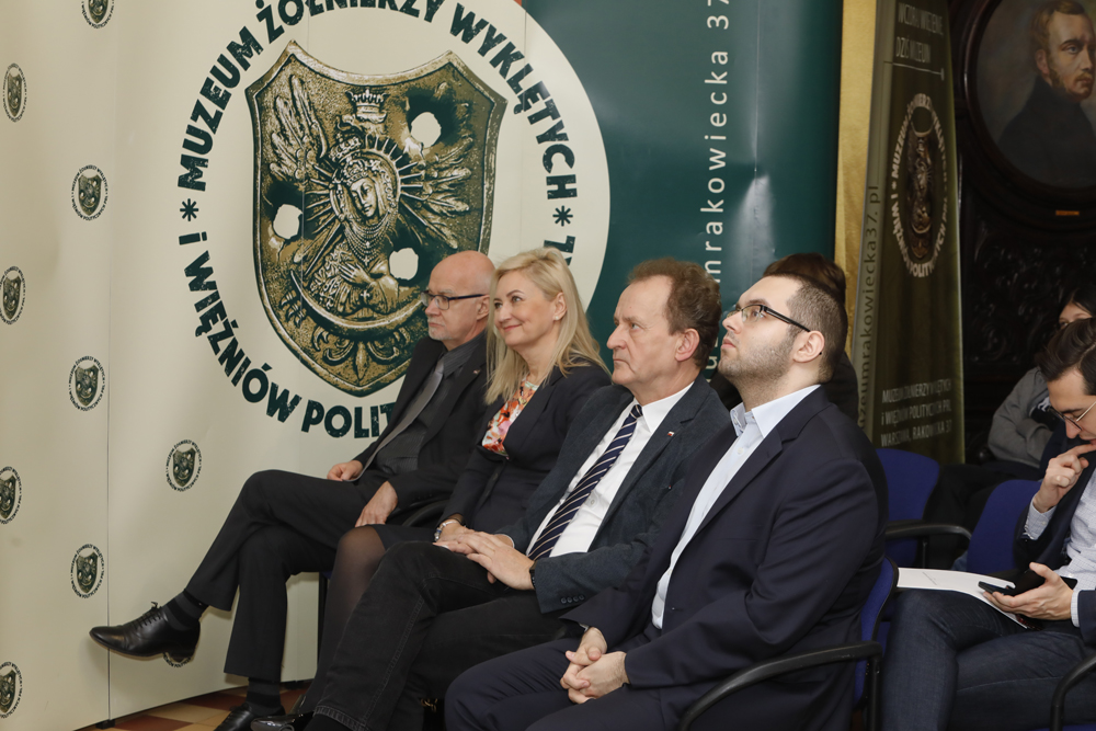 Inauguracja VI mazowieckiej edycji projektu edukacyjnego IPN „Łączka i inne miejsca poszukiwań” – Warszawa, 15 listopada 2022. Fot. Piotr Życieński (IPN)