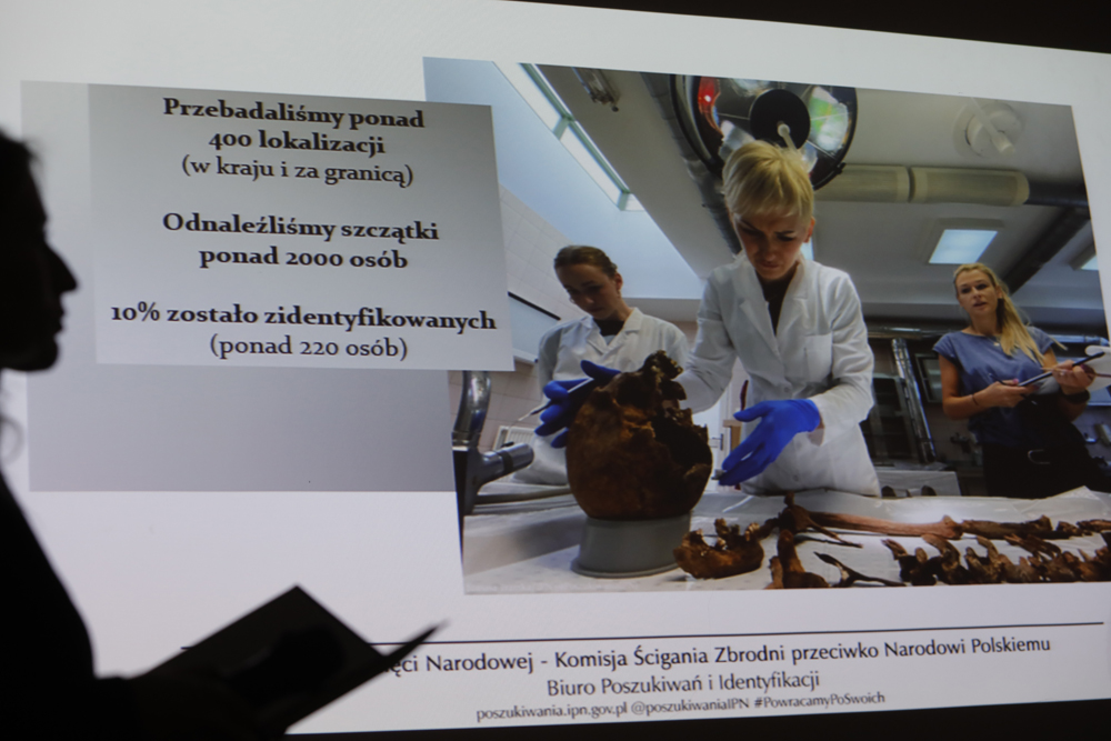 Inauguracja VI mazowieckiej edycji projektu edukacyjnego IPN „Łączka i inne miejsca poszukiwań” – Warszawa, 15 listopada 2022. Fot. Piotr Życieński (IPN)