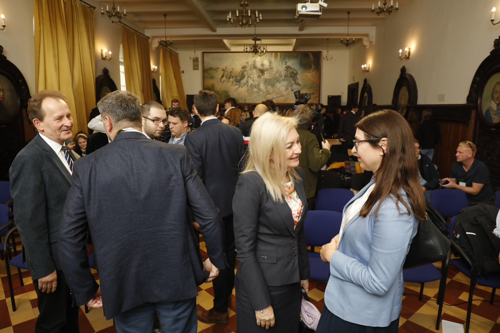 Inauguracja VI mazowieckiej edycji projektu edukacyjnego IPN „Łączka i inne miejsca poszukiwań” – Warszawa, 15 listopada 2022. Fot. Piotr Życieński (IPN)