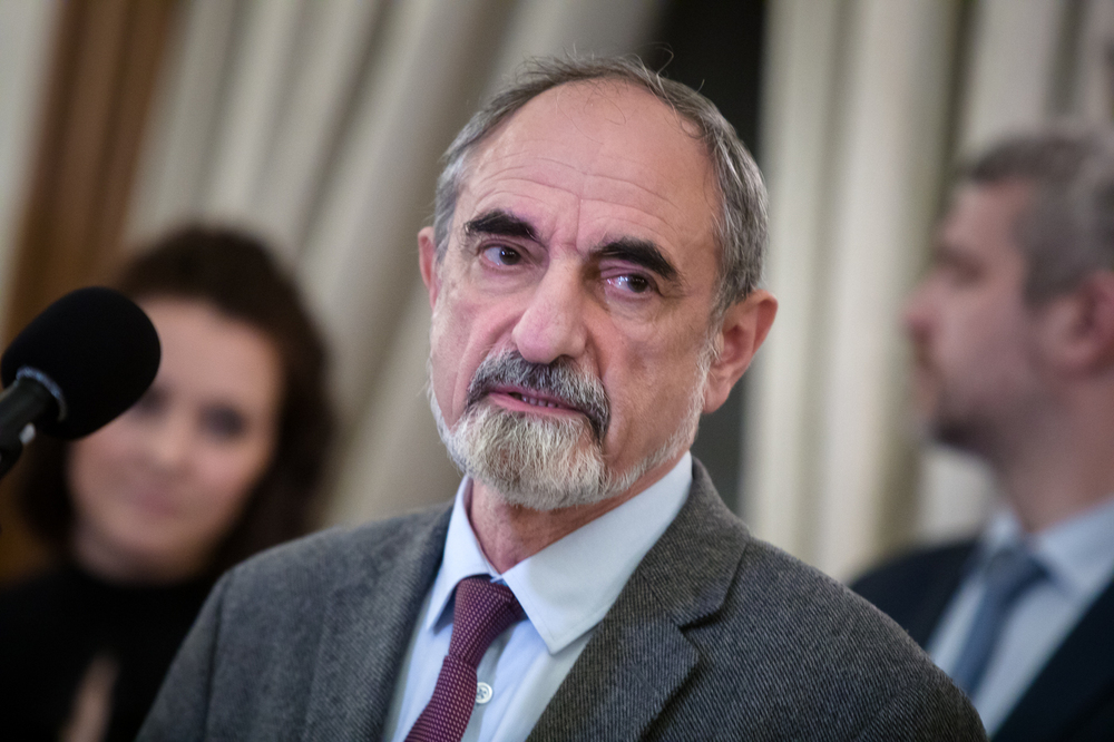 Boris Bielenkin, członek kierownictwa Stowarzyszenia Memoriał. Fot. Sławek Kasper (IPN)