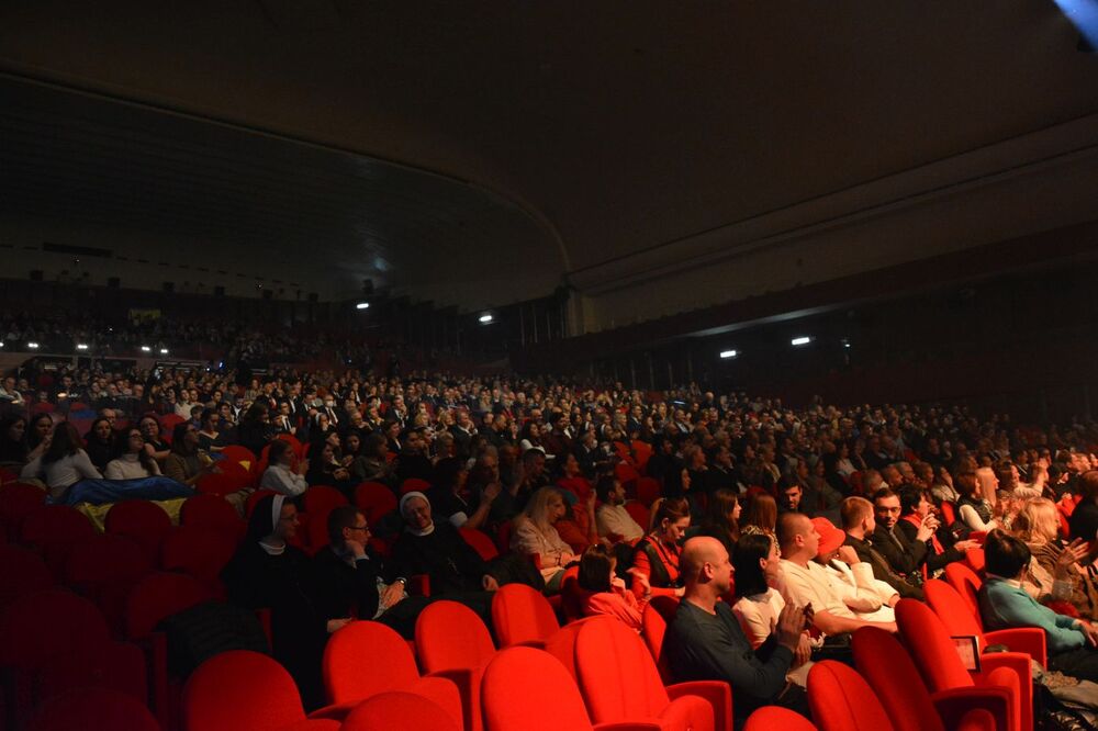 Festiwal Psalmów Dawidowych „Psalmy Pokoju i Miłosierdzia” – Rzym, 16 listopada 2022. Fot. Magdalena Gleba (IPN)