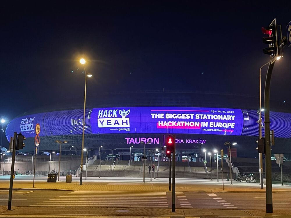 Instytut Pamięci Narodowej na największym w Europie hackatonie HackYeah 2022 w Krakowie –19–20 listopada 2022. Fot. IPN