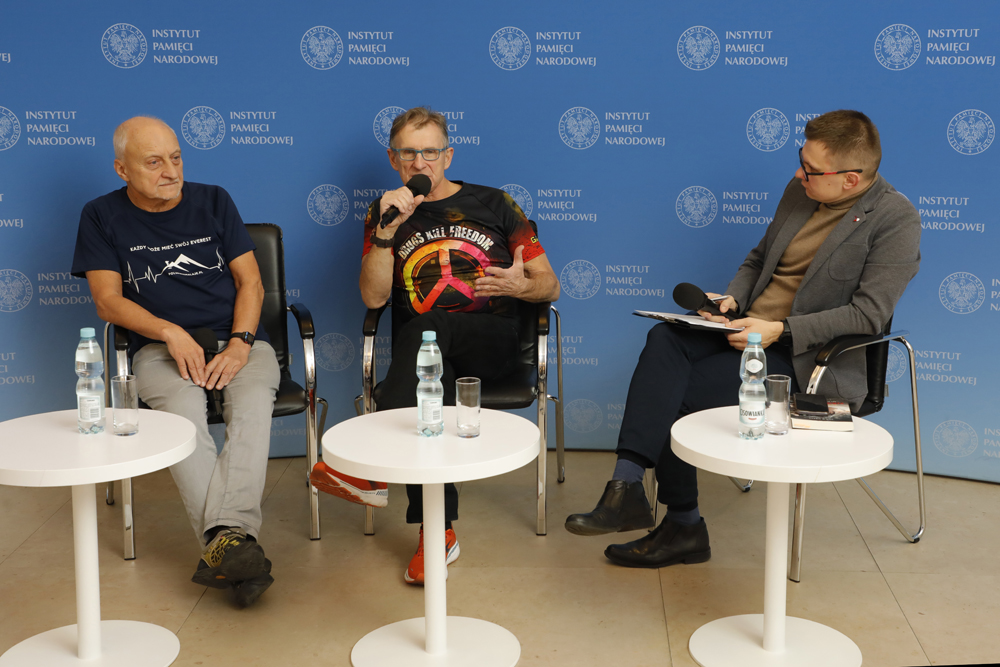 Spotkanie „Najlepszy” z cyklu „Tytani sportu” – Warszawa, 21 listopada 2022. Fot. Piotr Życieński (IPN)