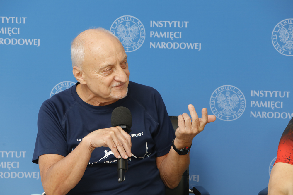 Janusz Kalinowski, dziennikarz. Fot. Piotr Życieński (IPN)