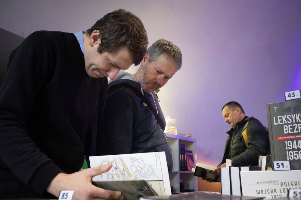 Instytut Pamięci Narodowej na XXX Targach Książki Historycznej w Warszawie – 24 listopada 2022. Fot. Sławek Kasper (IPN)