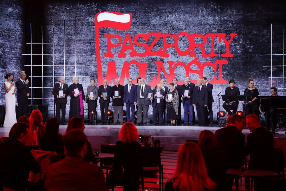 Uroczystość wręczenia „Paszportów wolności” – Warszawa, 28 listopada 2022. Fot. Mikołaj Bujak (IPN)
