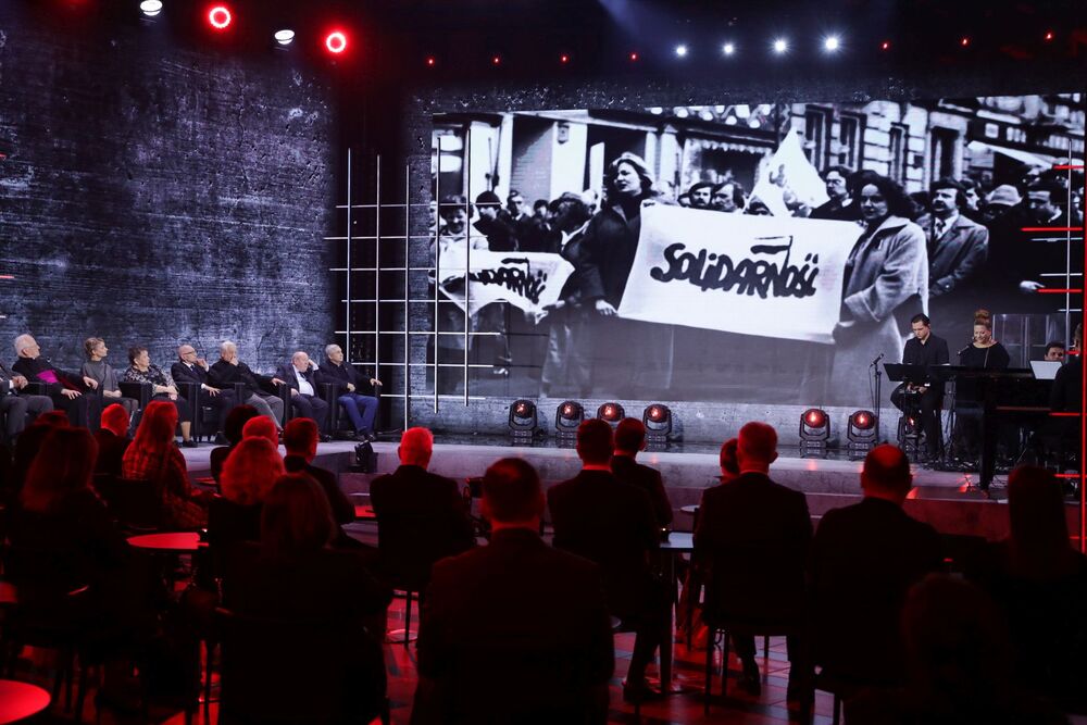 Uroczystość wręczenia „Paszportów wolności” – Warszawa, 28 listopada 2022. Fot. Mikołaj Bujak (IPN)