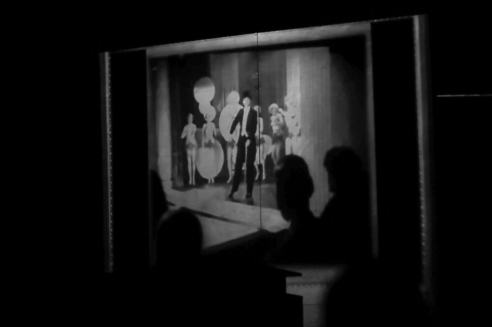 Spektakl „Obywatel Junod”  – Teatr Syrena w Warszawie, 29 listopada 2022. Fot. Mikołaj Bujak (IPN)