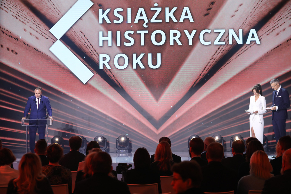 Gala wręczenia nagród w konkursie „Książka Historyczna Roku” – Warszawa, 1 grudnia 2022. Fot. Mikołaj Bujak (IPN)