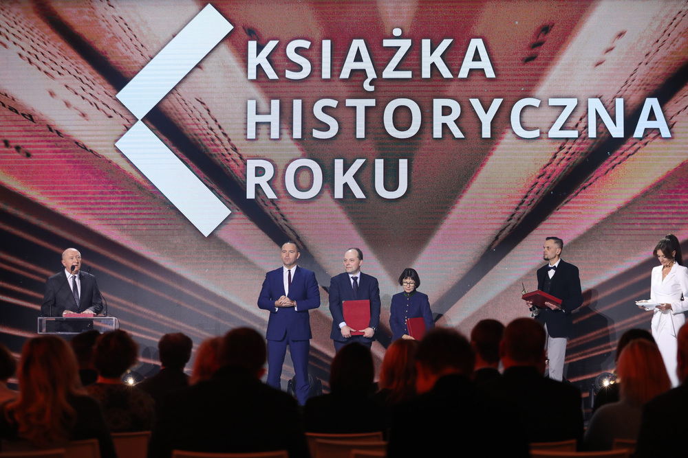 Gala wręczenia nagród w konkursie „Książka Historyczna Roku” – Warszawa, 1 grudnia 2022. Fot. Mikołaj Bujak (IPN)