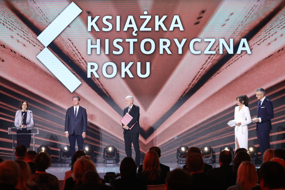 Gala wręczenia nagród w konkursie „Książka Historyczna Roku” – Warszawa, 1 grudnia 2022. Fot. Mikołaj Bujak (IPN)
