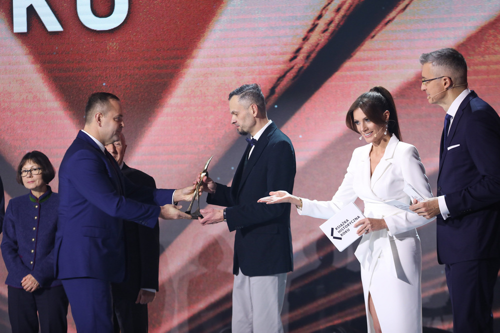Gala wręczenia nagród w konkursie „Książka Historyczna Roku” – Warszawa, 1 grudnia 2022. Fot. Mikołaj Bujak (IPN)