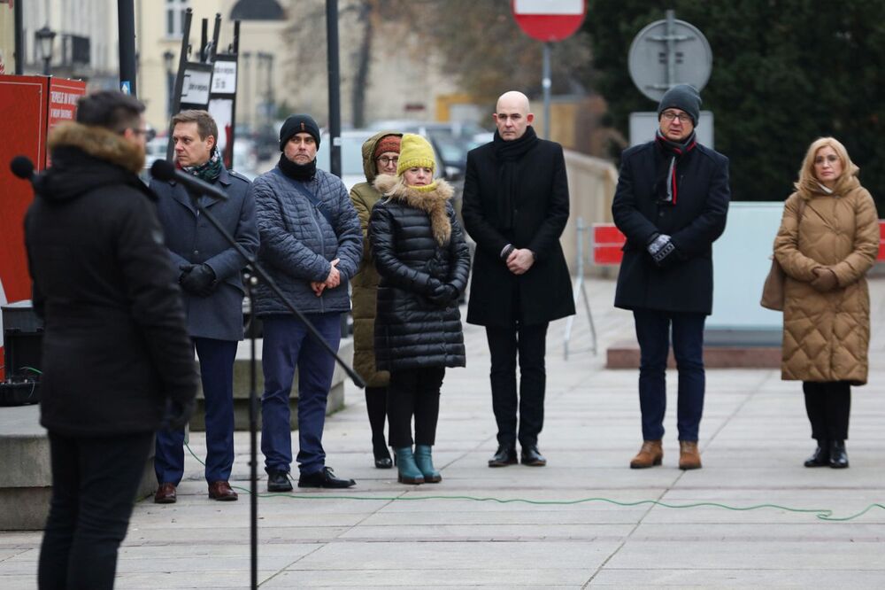 Prezentacja wystawy „»Jesteśmy Polakami«. Związek Polaków w Niemczech” – Warszawa, 2 grudnia 2022. Fot. Mikołaj Bujak (IPN)