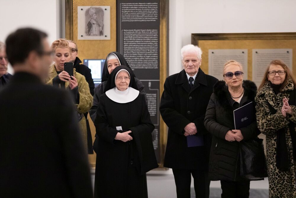 Wystawa Instytutu Pamięci Narodowej „»Żegota« – Rada Pomocy Żydom” – Warszawa, 2 grudnia 2022. Fot. Mikołaj Bujak (IPN)