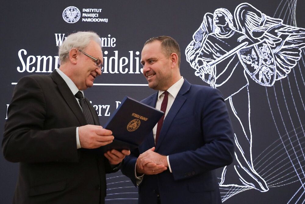 Uroczysta gala wręczenia nagród Instytutu Pamięci Narodowej „Semper Fidelis” – Warszawa, 5 grudnia 2022. Fot. Mikołaj Bujak (IPN)