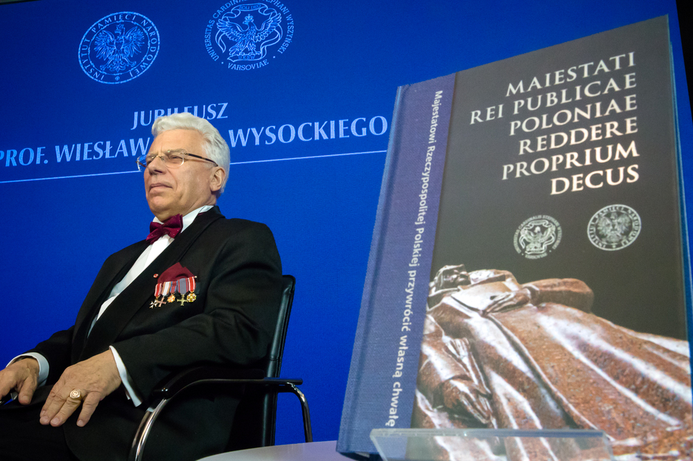Jubileusz prof. Wiesława Jana Wysockiego – Warszawa, 6 grudnia 2022. Fot. Sławek Kasper (IPN)
