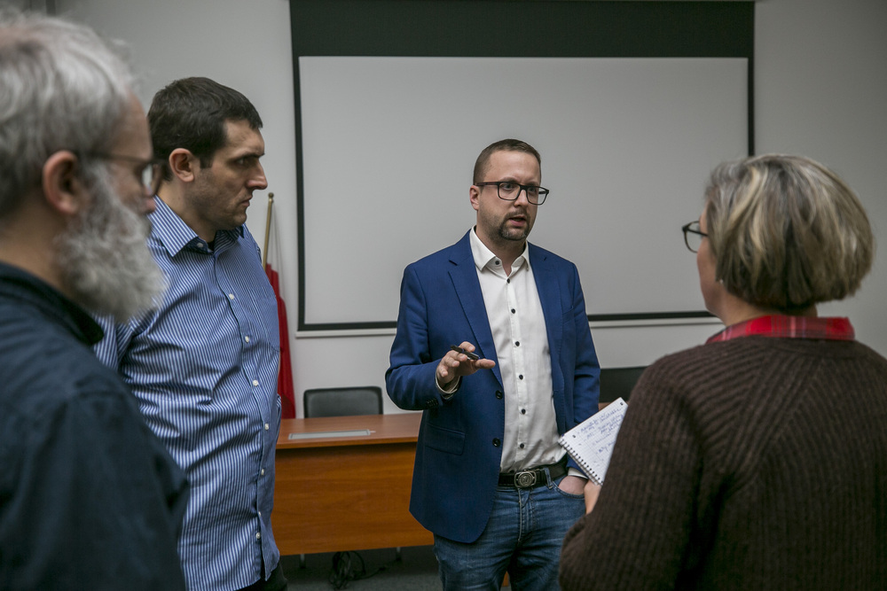 Wizyta dr Susan Pethe z Bundesarchiv w Archiwum IPN – Warszawa, 8 grudnia 2022. Fot. Katarzyna Adamów (IPN)