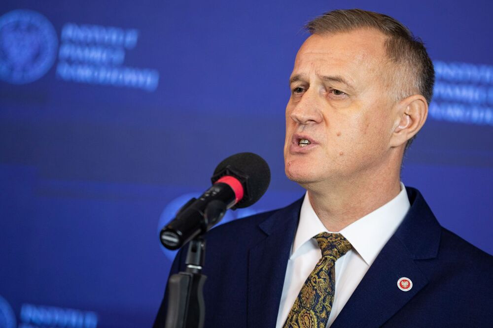 Prok. Andrzej Pozorski, dyrektor pionu śledczego IPN – Warszawa, 12 grudnia 2022. Fot. Mikołaj Bujak (IPN)