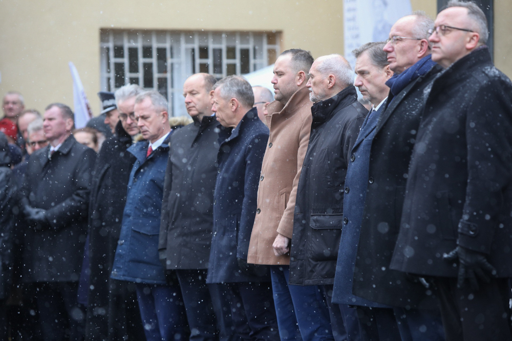 Uroczystość w hołdzie ofiarom komunizmu w 41. rocznicę wprowadzenia w Polsce stanu wojennego – Warszawa, 13 grudnia 2022. Fot. Sławek Kasper (IPN)