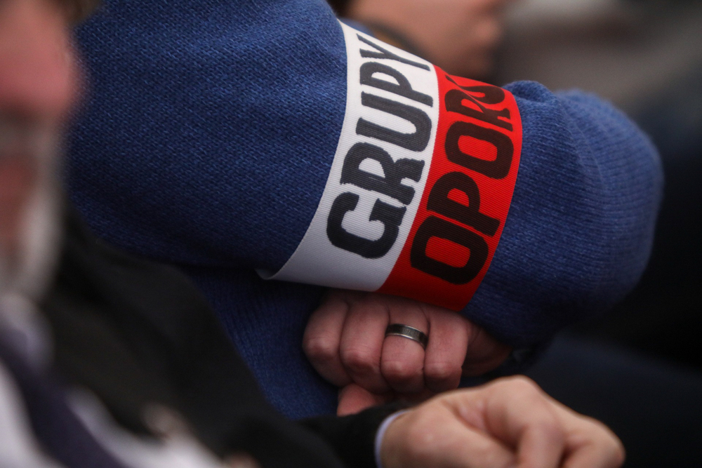 Uroczystość wręczenia Krzyży Wolności i Solidarności działaczom opozycji niepodległościowej – Warszawa, 13 grudnia 2022. Fot. Sławek Kasper (IPN)