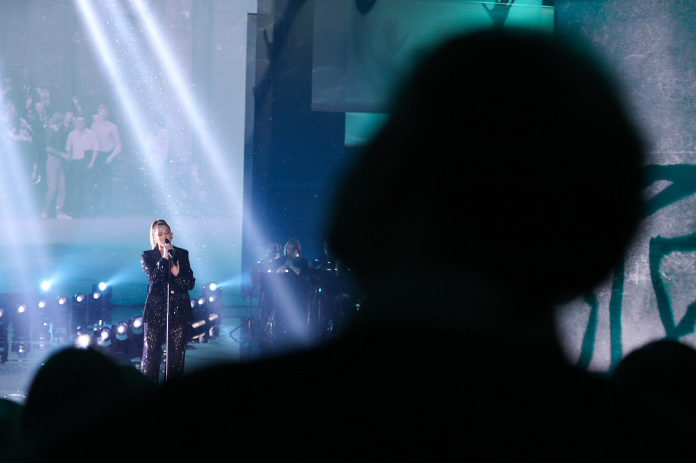 „Kryptonim »Jodła«” – widowisko w 41. rocznicę wprowadzenia stanu wojennego – Warszawa, 13 grudnia 2022. Fot. Mikołaj Bujak (IPN)