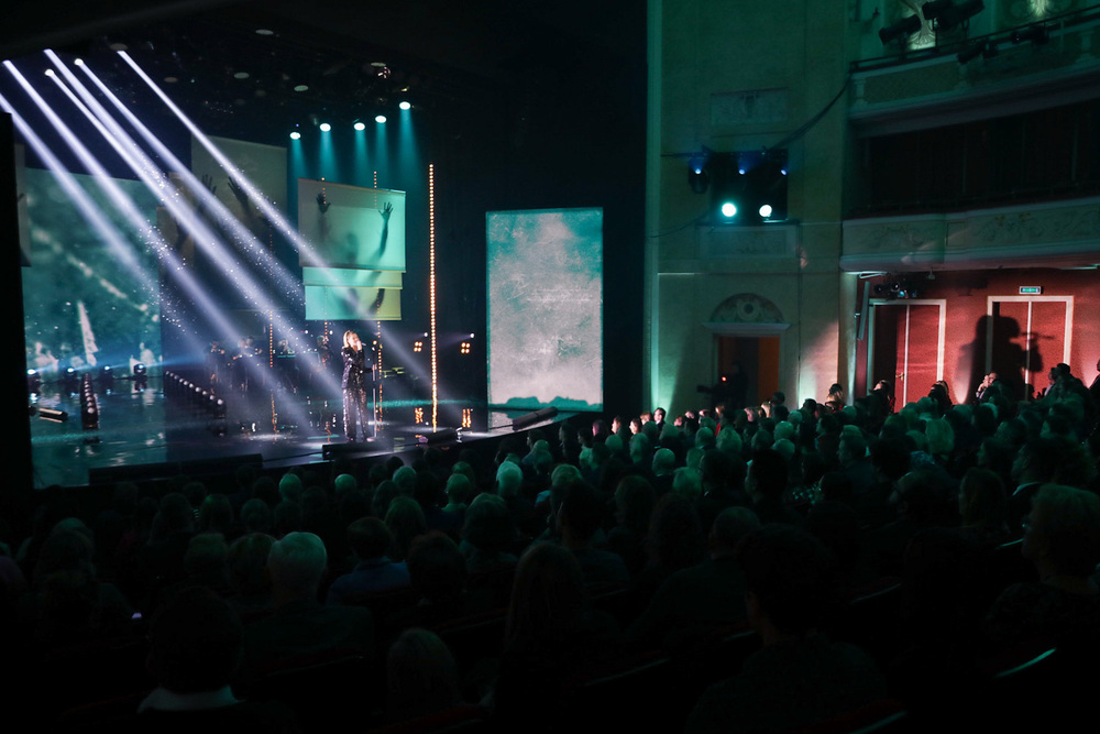 „Kryptonim »Jodła«” – widowisko w 41. rocznicę wprowadzenia stanu wojennego – Warszawa, 13 grudnia 2022. Fot. Mikołaj Bujak (IPN)