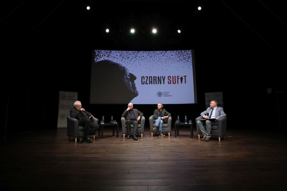 Premiera filmu fabularnego „Czarny sufit” o Józefie Mackiewiczu – Warszawa, 14 grudnia 2022. Fot. Mikołaj Bujak (IPN)