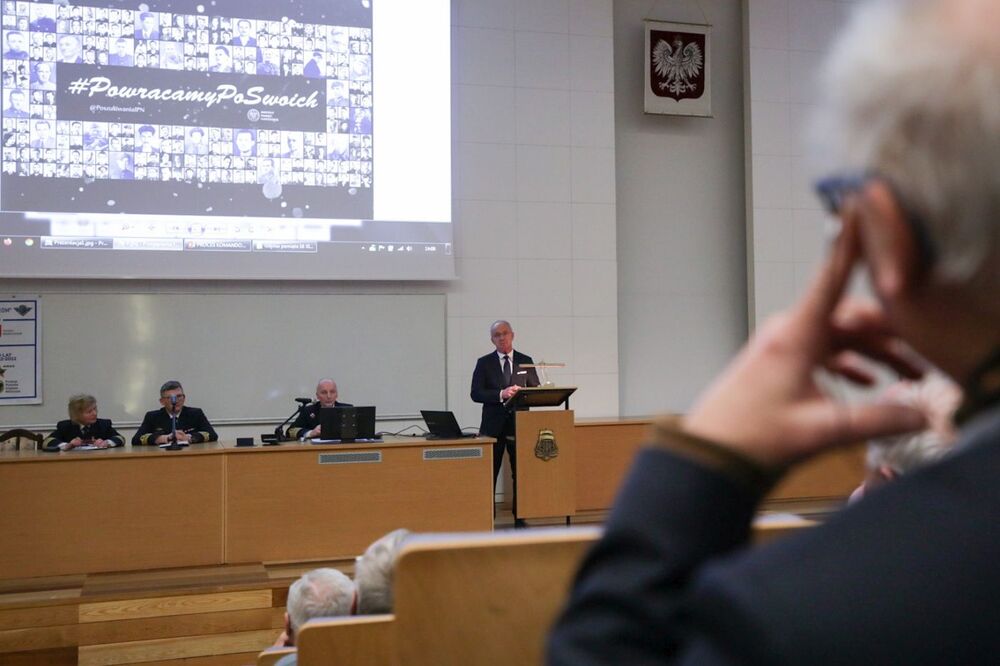Konferencja naukowa poświęcona polskim marynarzom– ofiarom komunistycznych represji – Gdynia, 16 grudnia 2022. Fot. Mikołaj Bujak (IPN)