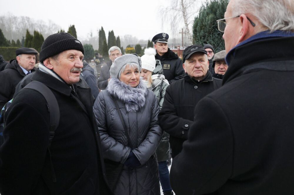 Uroczystości upamiętniające polskich marynarzy – ofiary komunistycznych represji – na Cmentarzu Marynarki Wojennej w Gdyni – 16 grudnia 2022. Fot. Mikołaj Bujak (IPN)