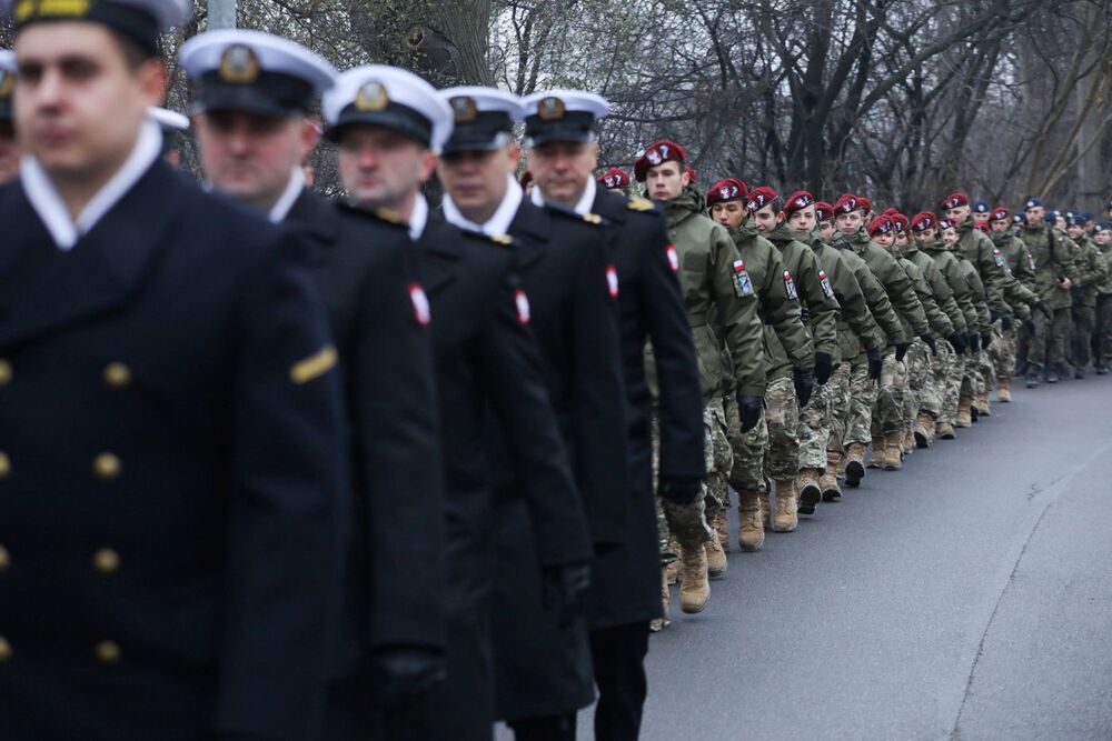 Uroczystości upamiętniające polskich marynarzy – ofiary komunistycznych represji – na Cmentarzu Marynarki Wojennej w Gdyni – 16 grudnia 2022. Fot. Mikołaj Bujak (IPN)