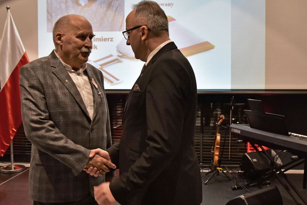 Uroczystość wręczenia Krzyży Wolności i Solidarności – Szczecin, 16 grudnia 2022. Fot. Marcin Manowski (IPN)