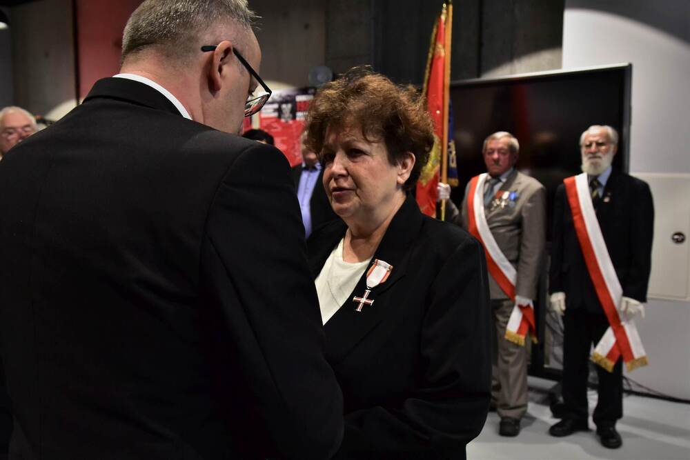 Uroczystość wręczenia Krzyży Wolności i Solidarności – Szczecin, 16 grudnia 2022. Fot. Marcin Manowski (IPN)