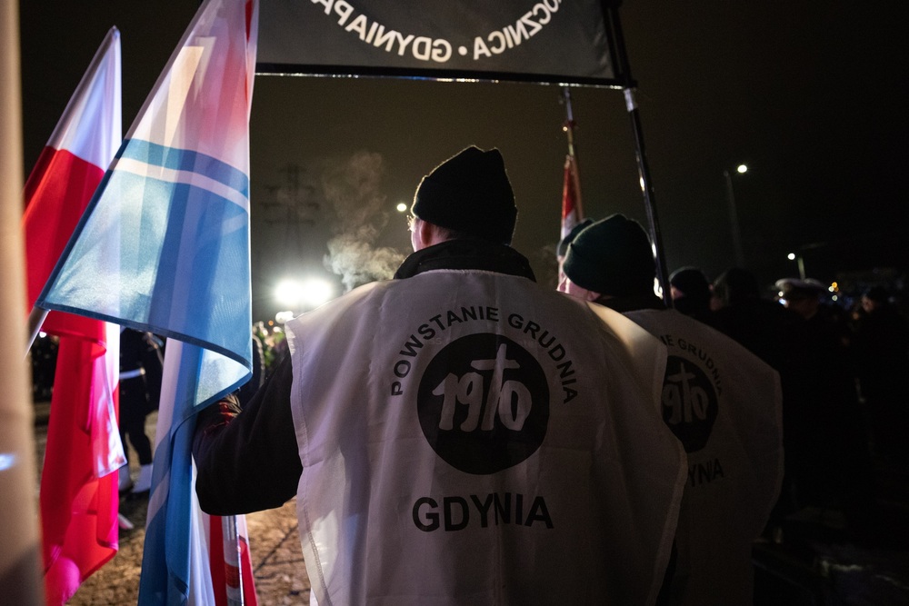 Obchody Grudnia '70 – Gdynia, 17 grudnia 2022. Fot. Mikołaj Bujak (IPN)