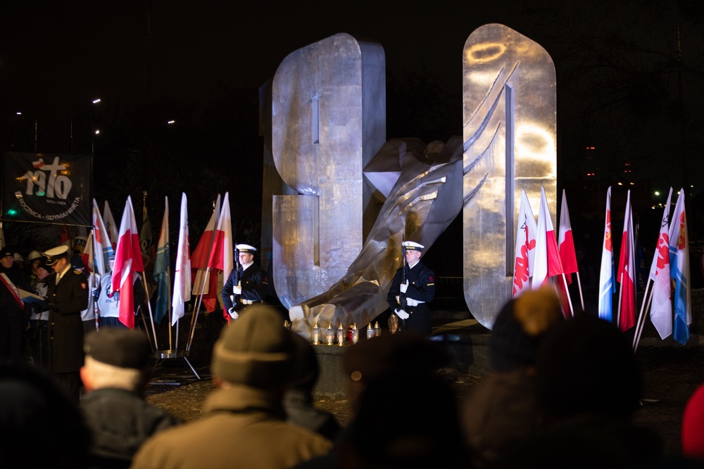 Obchody Grudnia '70 – Gdynia, 17 grudnia 2022. Fot. Mikołaj Bujak (IPN)