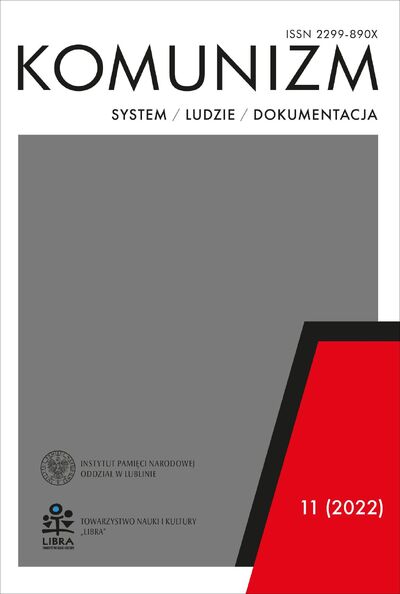 „Komunizm: system – ludzie – dokumentacja” nr 11 (2022)