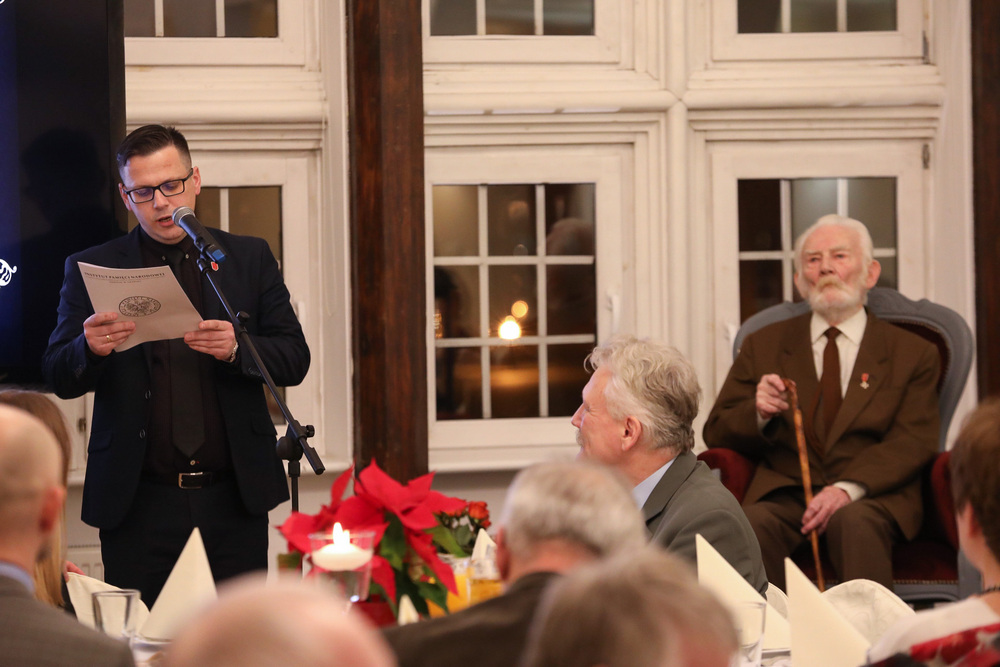 Benefis Tadeusza Szczudłowskiego – Gdańsk, 22 grudnia 2022. Fot. Mikołaj Bujak (IPN)