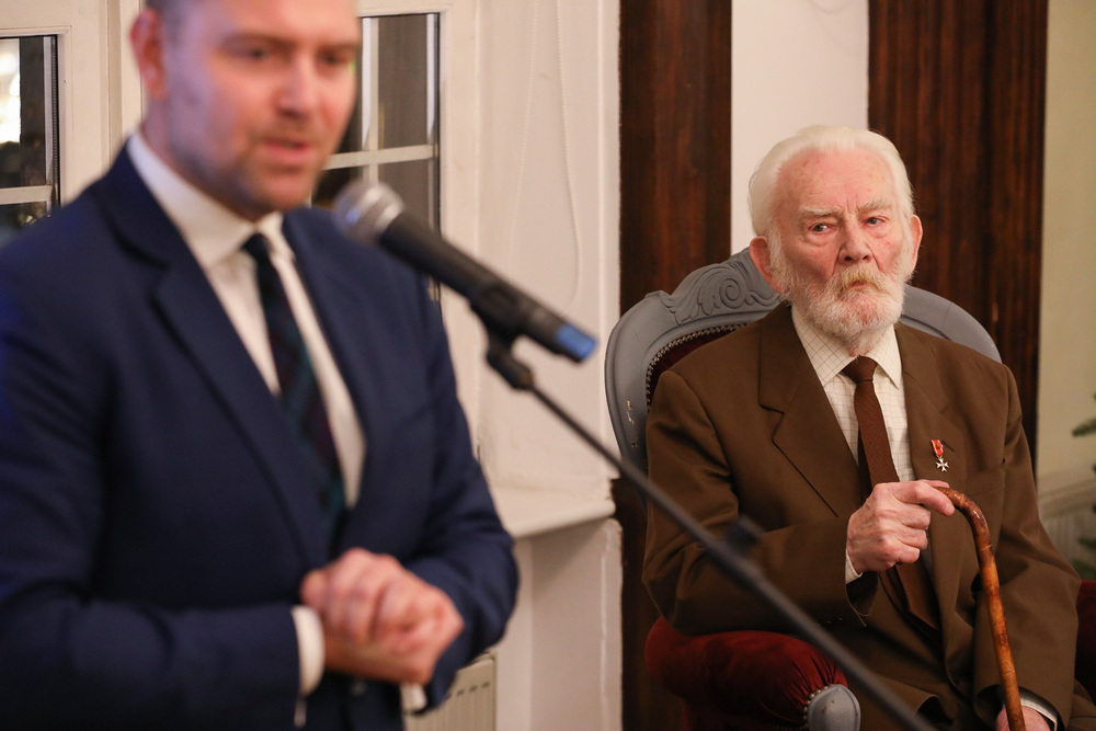 Benefis Tadeusza Szczudłowskiego – Gdańsk, 22 grudnia 2022. Fot. Mikołaj Bujak (IPN)